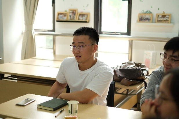 4、刘永超同学发言