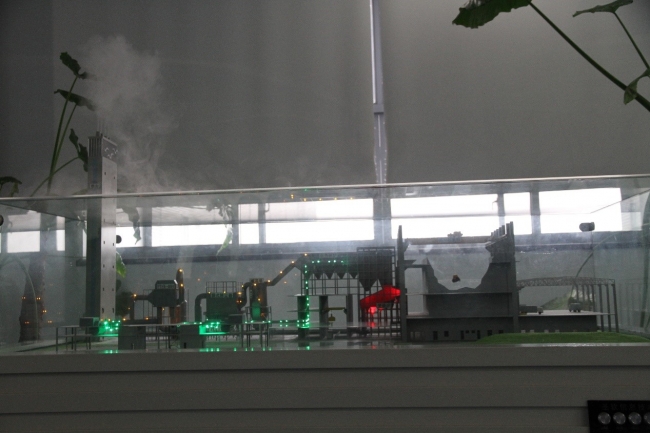 再生能源中心工艺流程的演示模型